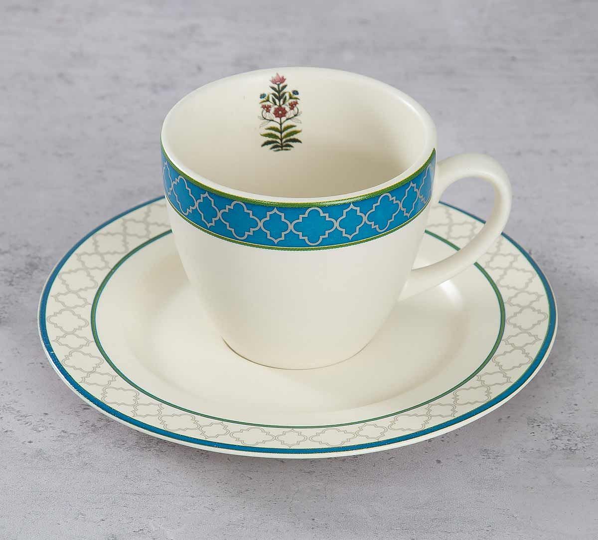 India Circus Garden of Eva Cup and Saucer