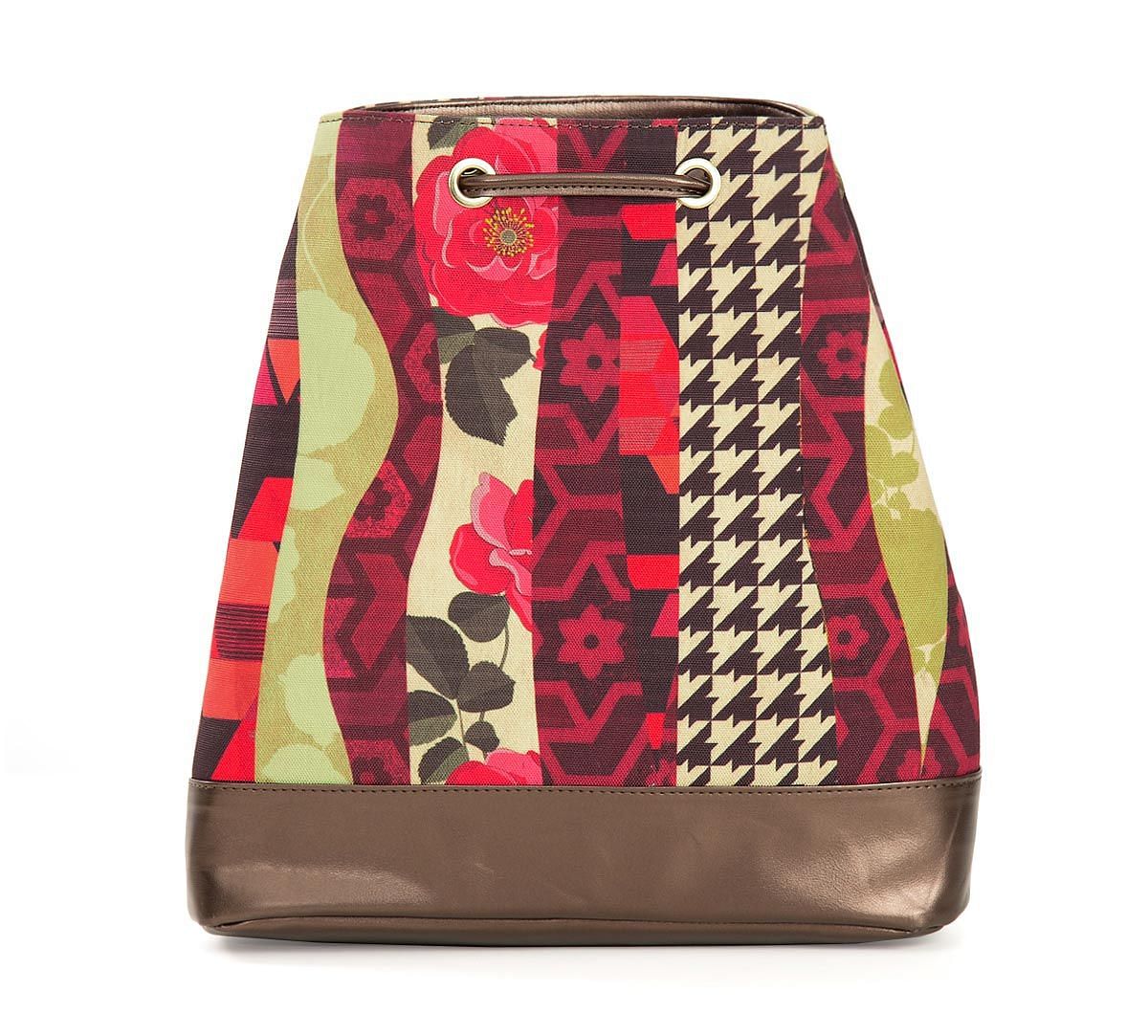 India Circus Geometrical Straps Hobo Bag