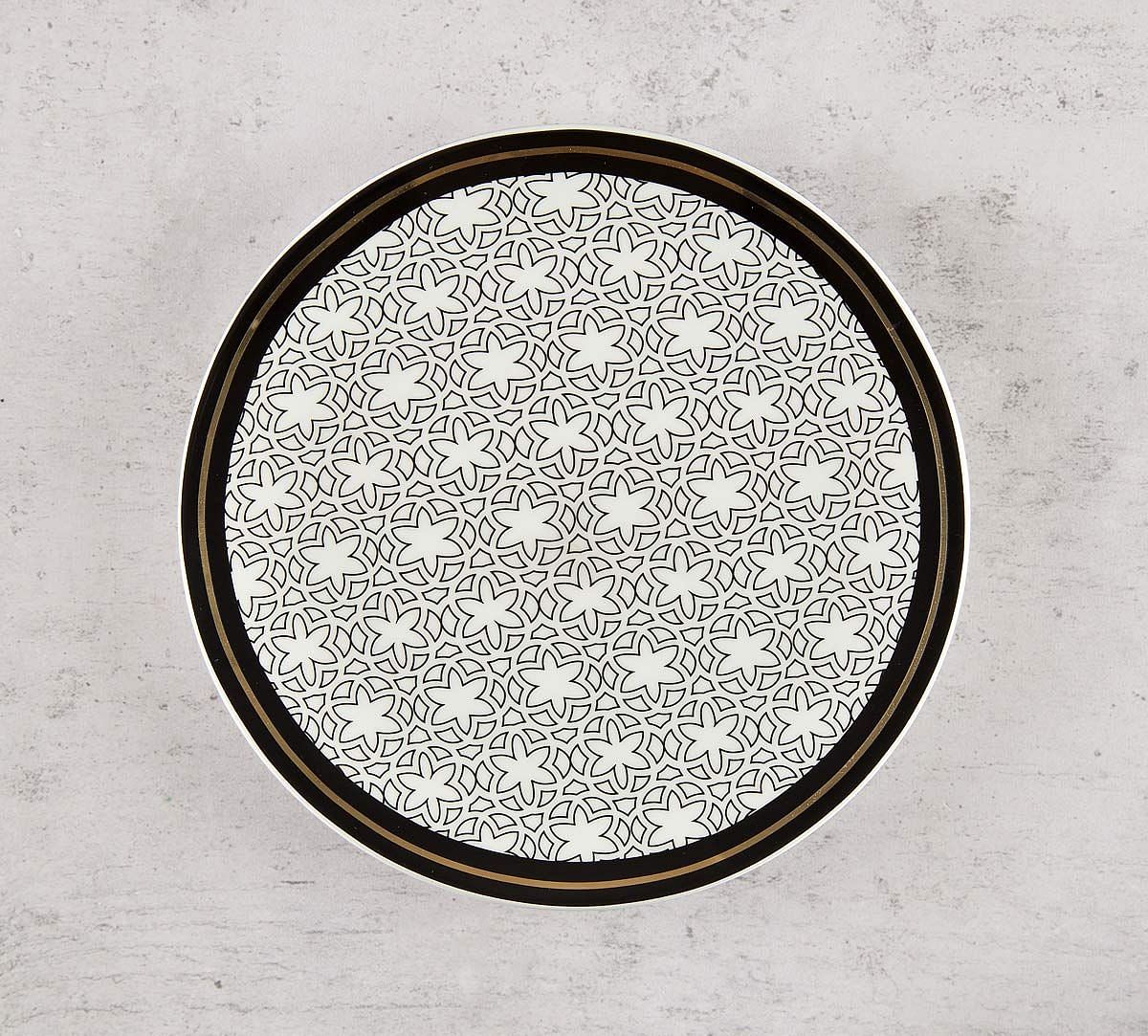 India Circus Geometrical Tara Quarter Plate