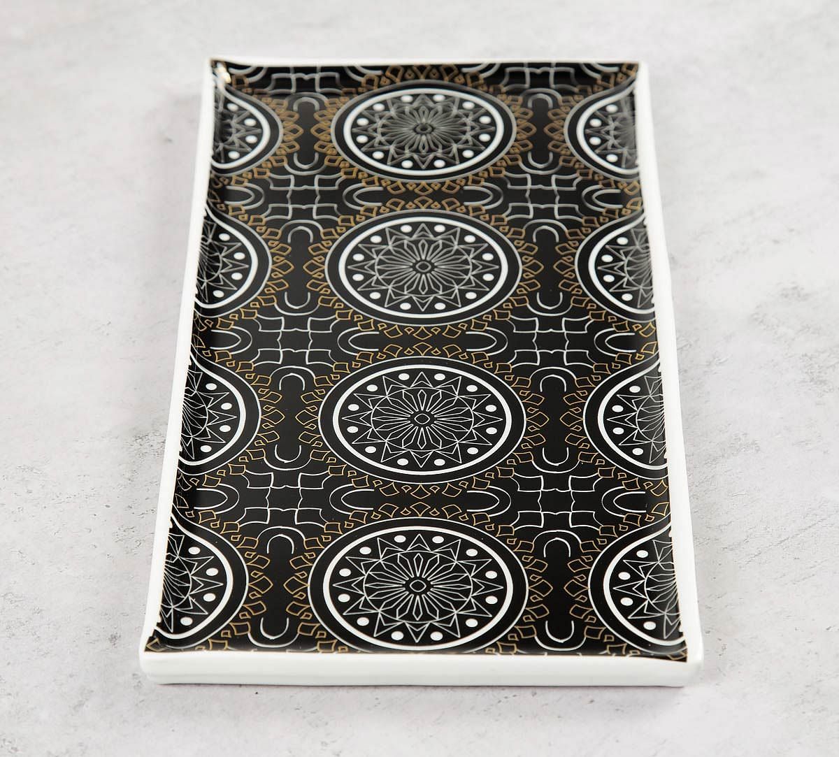 India Circus Geometrical Tara Serving Platter