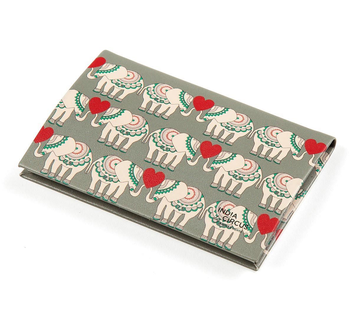 India Circus Heart Tusker Visiting Card Holder