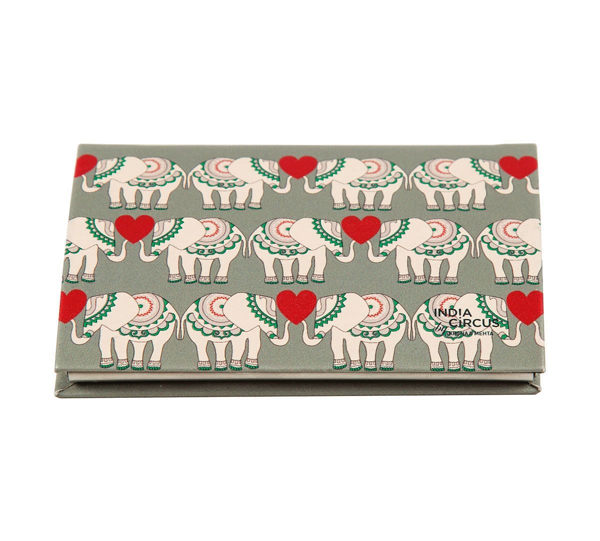 India Circus Heart Tusker Visiting Card Holder