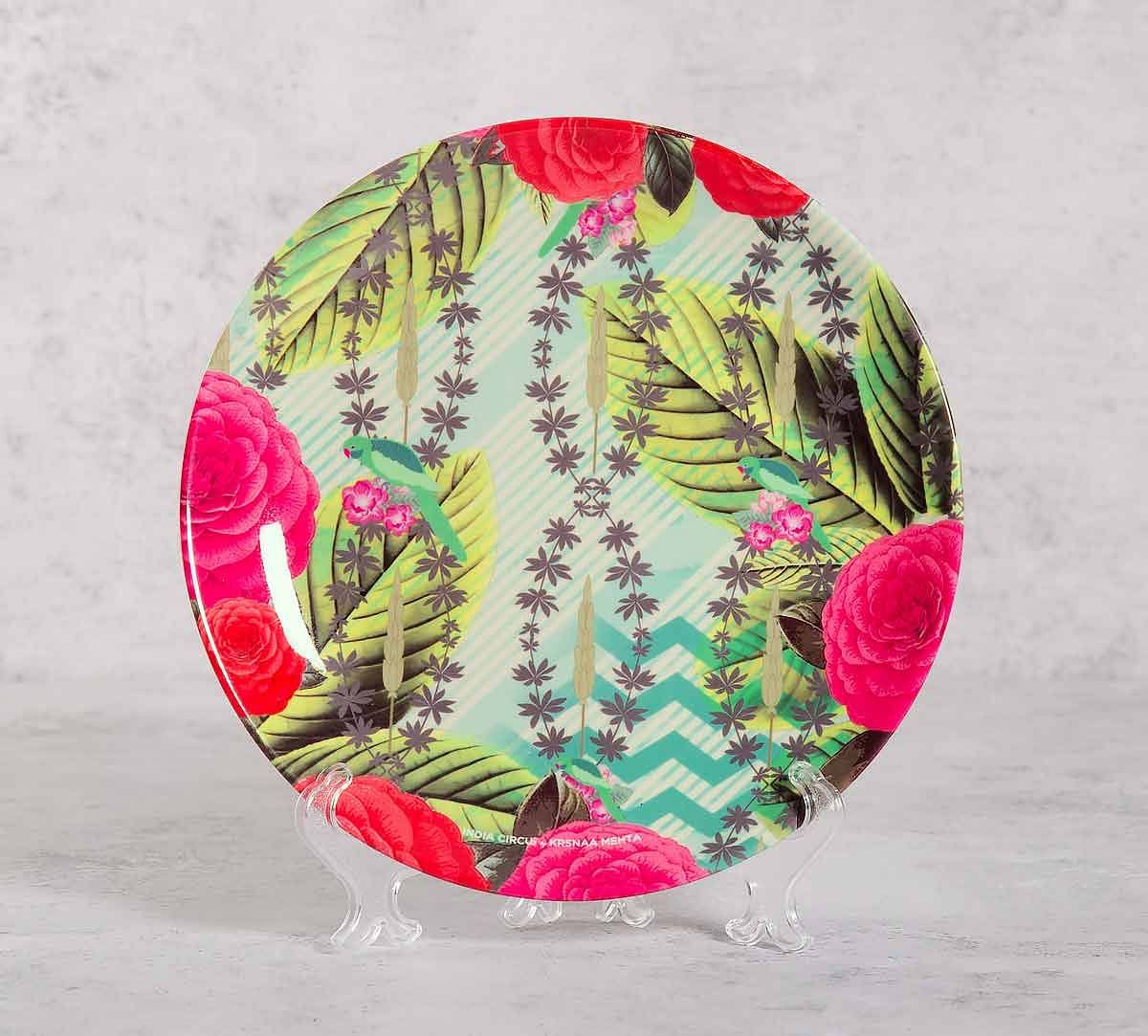 India Circus Herbs of Captivation 8 inch Decorative and Snacks Platter