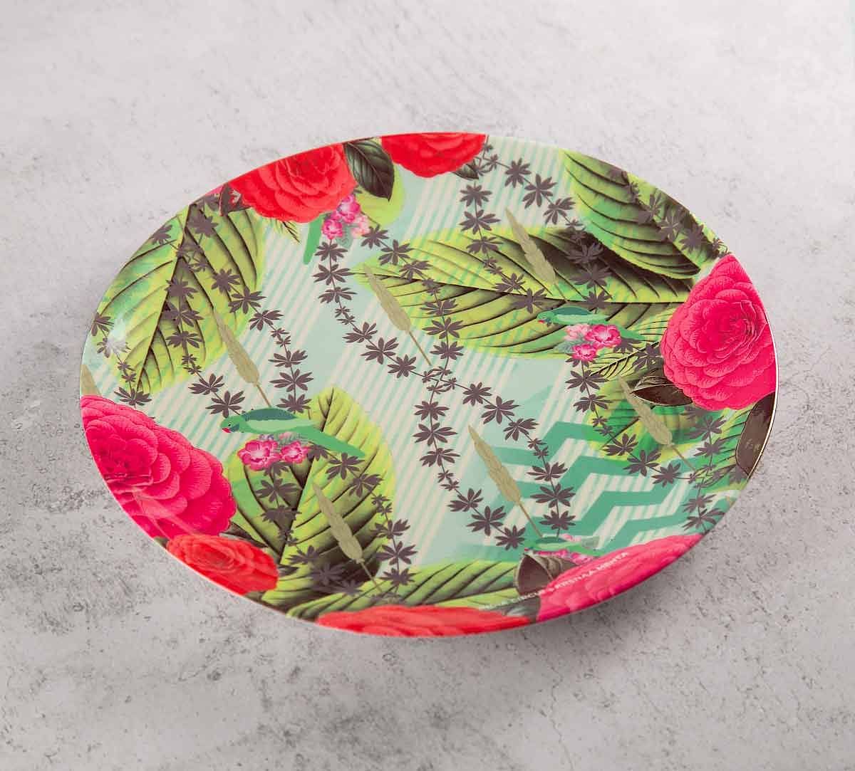 India Circus Herbs of Captivation 8 inch Decorative and Snacks Platter