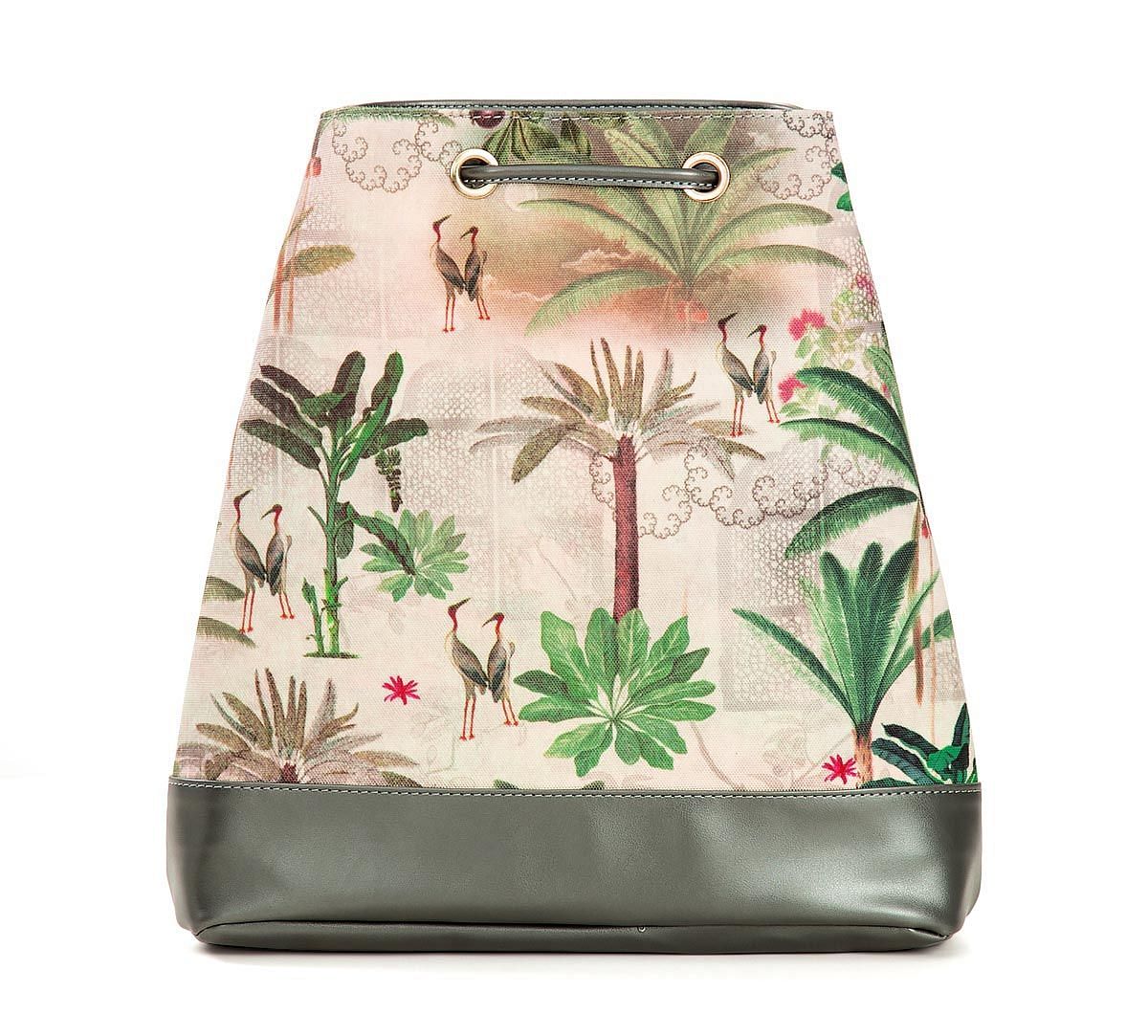 India Circus Heron's Garden Hobo Bag