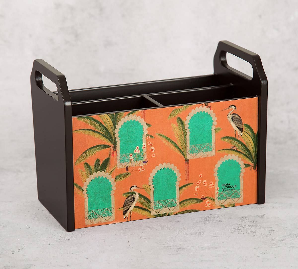 India Circus Heron's Palace Desk Organizer