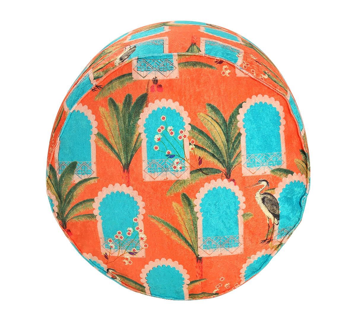 India Circus Heron's Palace Pouffe