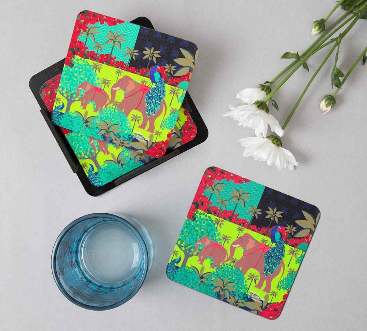 India Circus Indian Authenticity Table Coaster