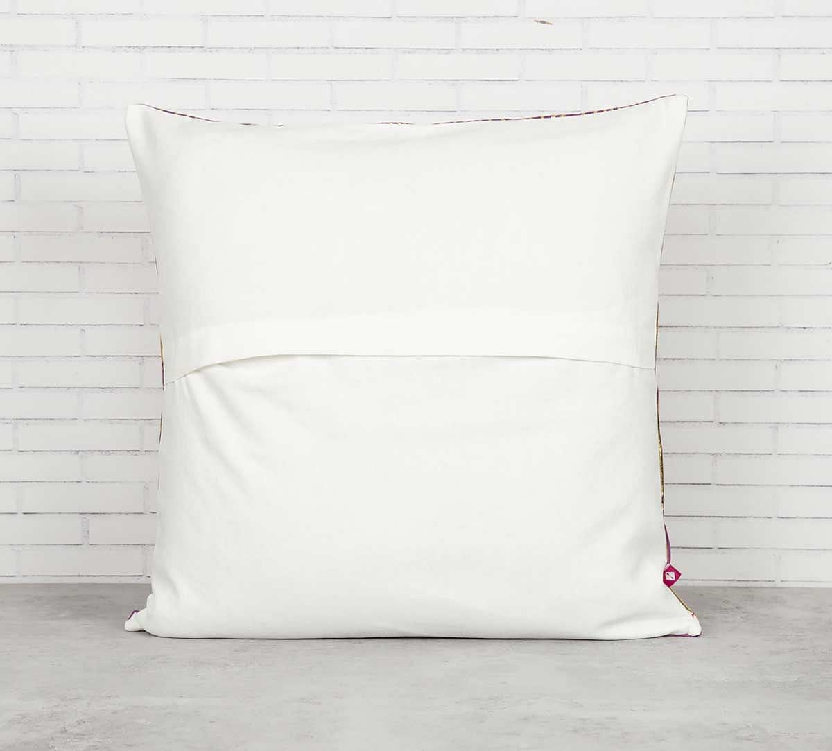 India Circus Infinity Mirror Foil Cushion Cover