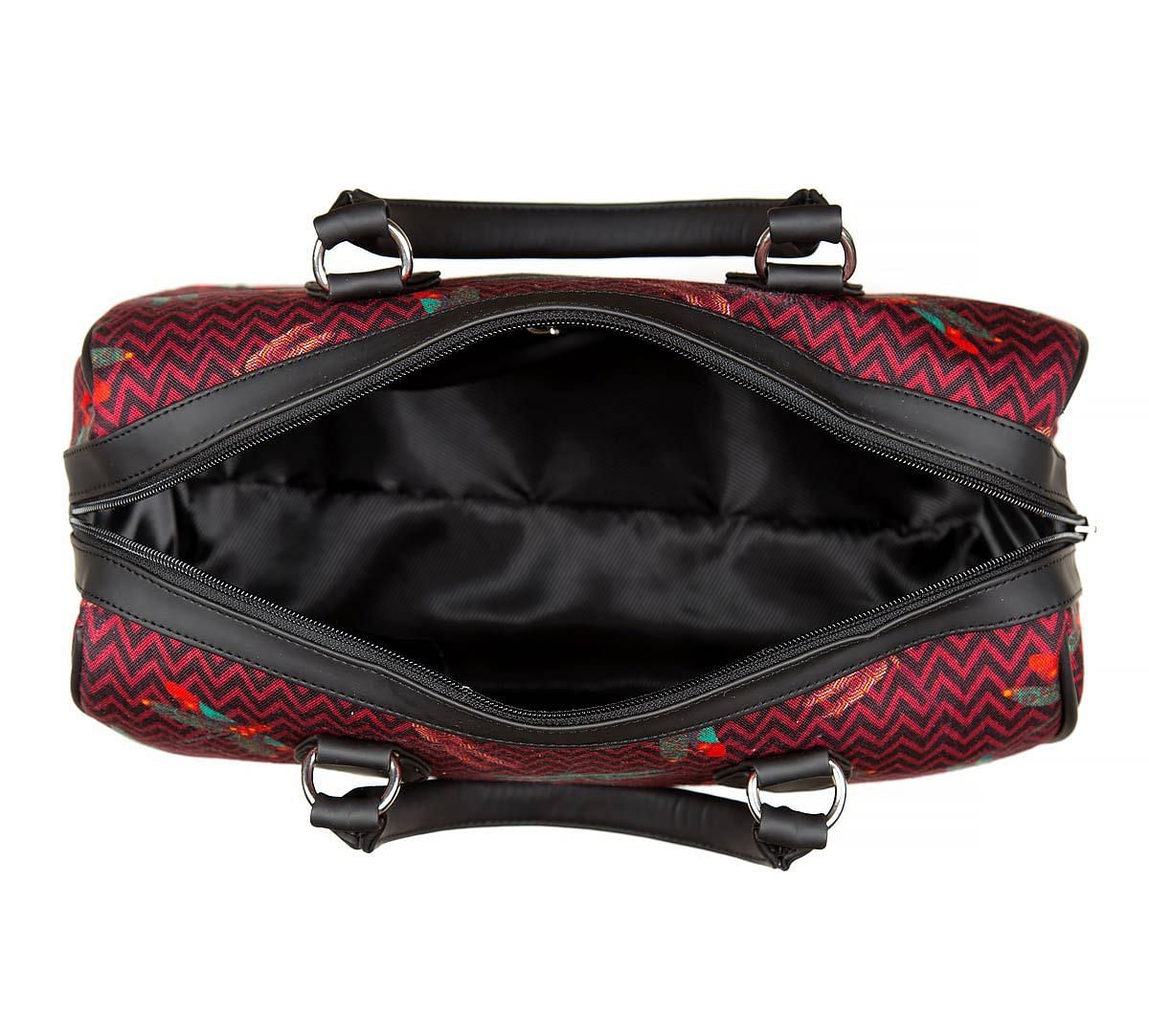 India Circus Jam Chevron Butterflies Duffle Bag