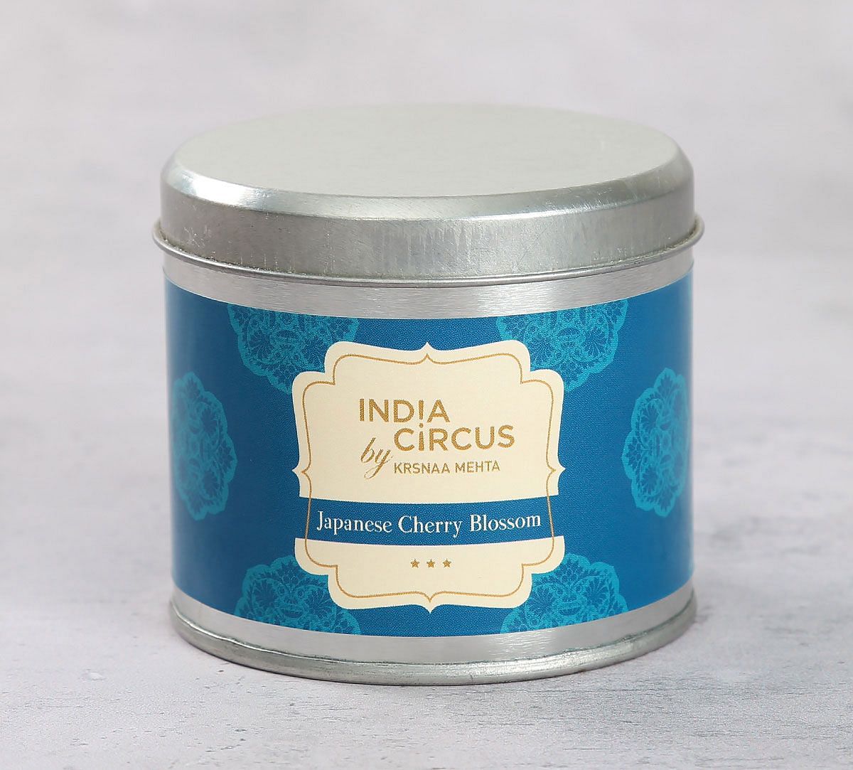 India Circus Japanese Cherry Blossom Tin Candle