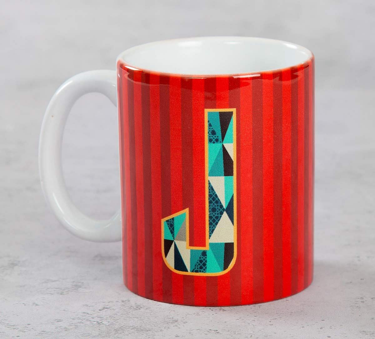 India Circus Jaunty Alphabet J Mug