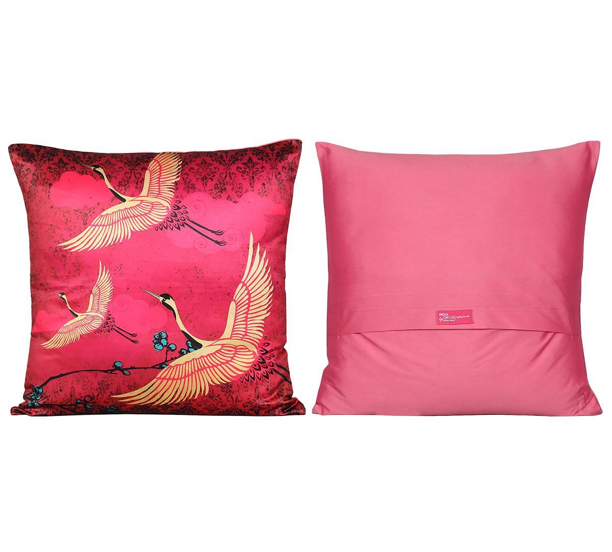 India Circus Lakeside Crane Flight Cushion Cover Set of 5