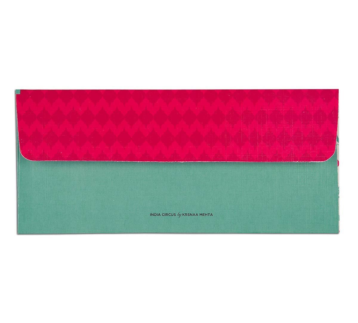 India Circus Lattice Blooms Gift Envelope Set of 6