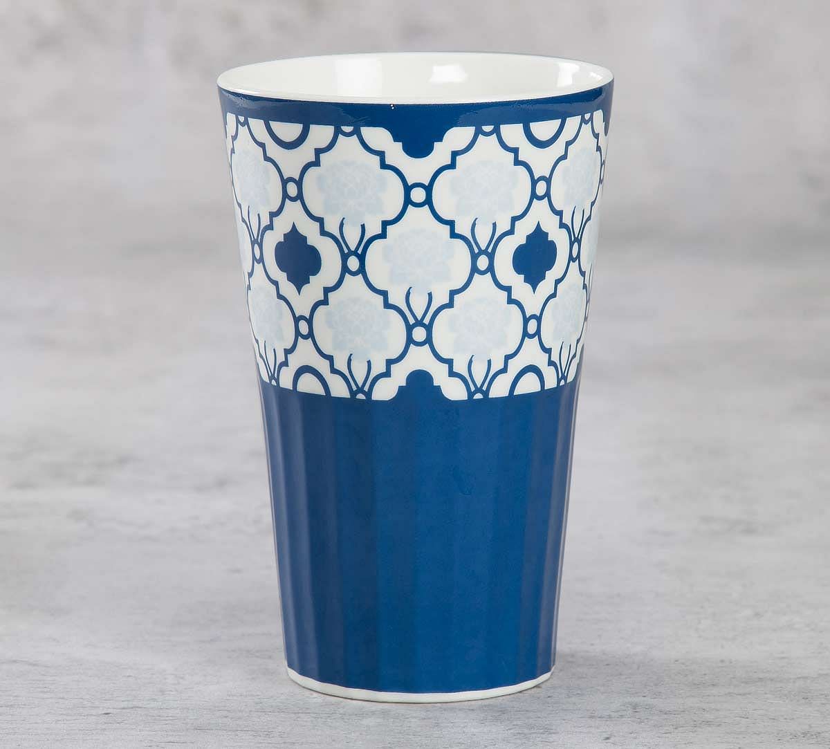 India Circus Lattice Fence Dining Extravaganza Tall Tumbler