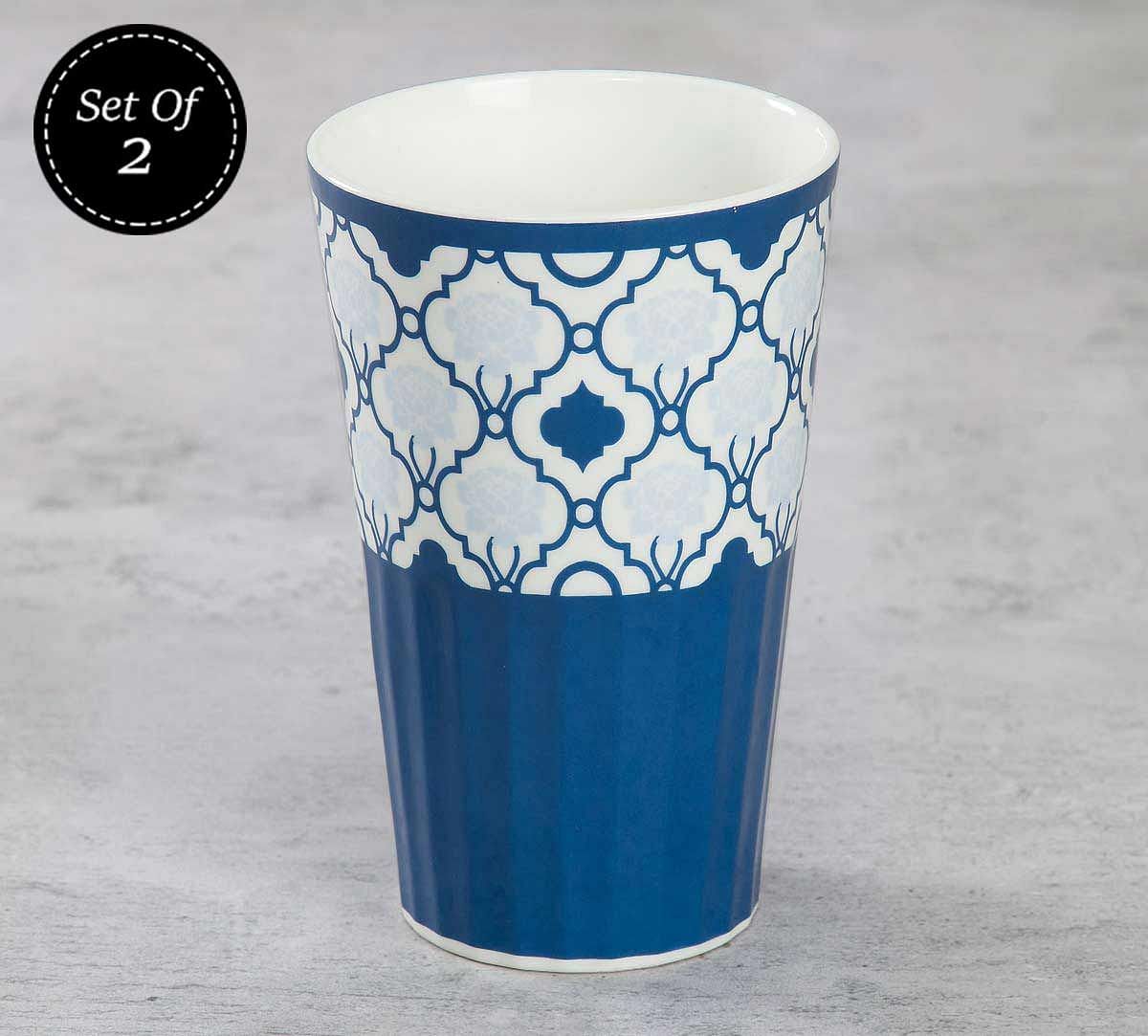 India Circus Lattice Fence Dining Extravaganza Tall Tumbler