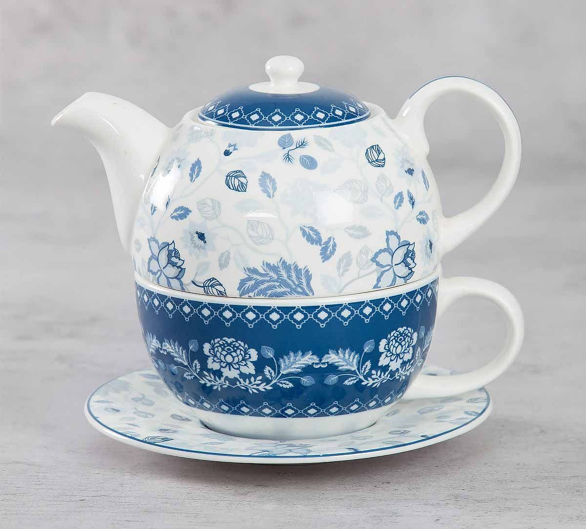 India Circus Lattice Fence Dining Extravaganza Tea for One