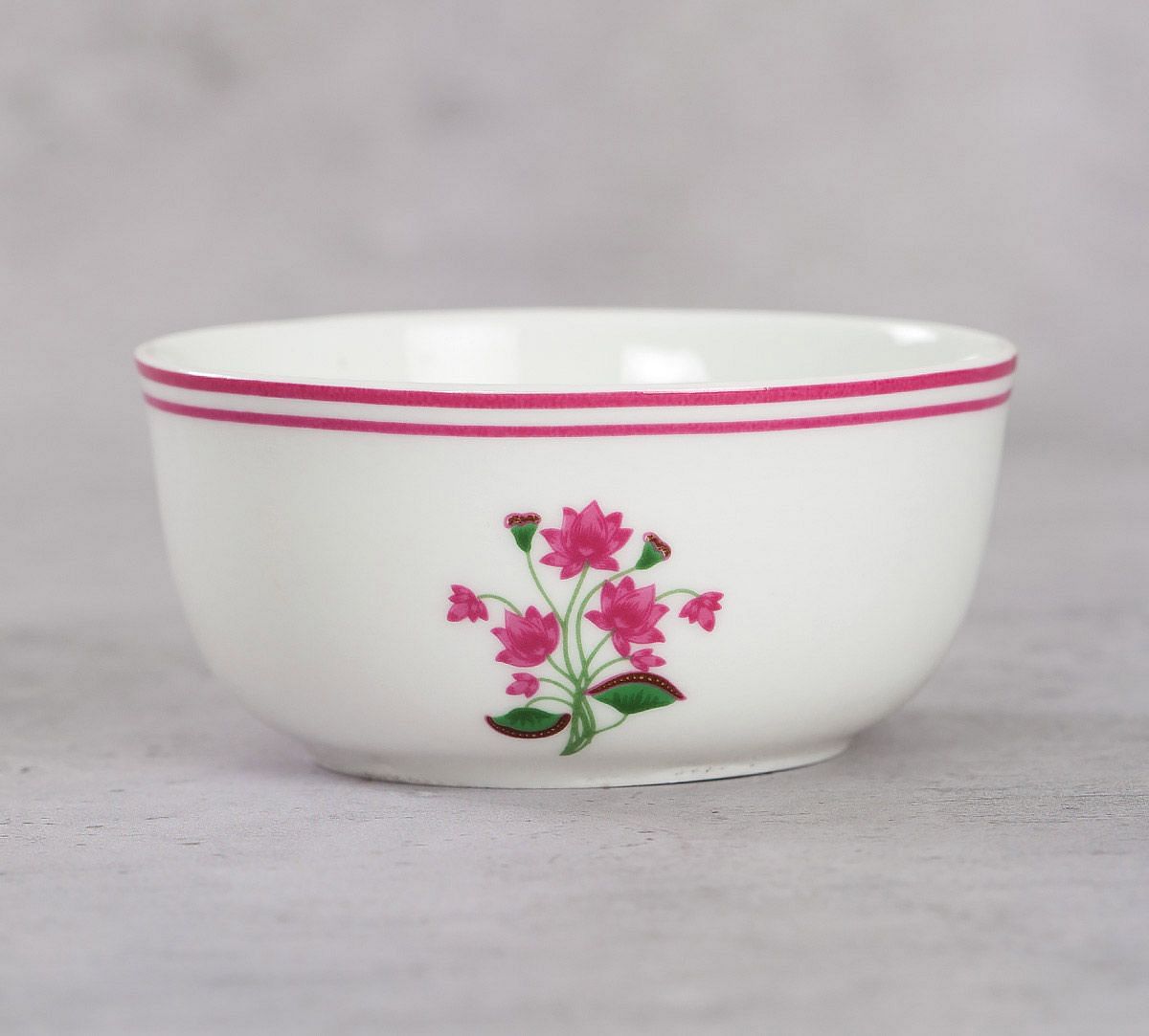 India Circus Lattice Lotus Katori Bowl