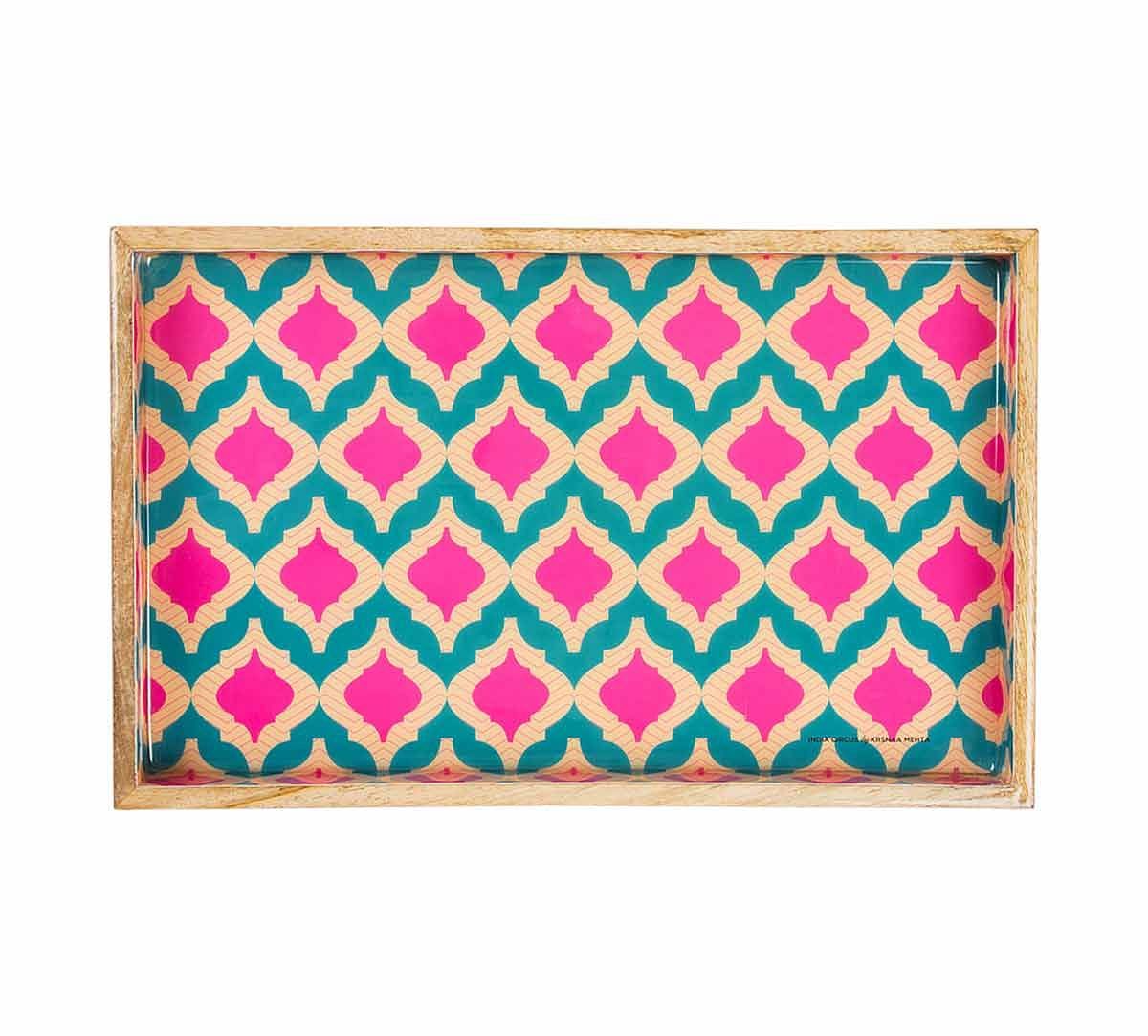 India Circus Lattice Practice Serving Tray