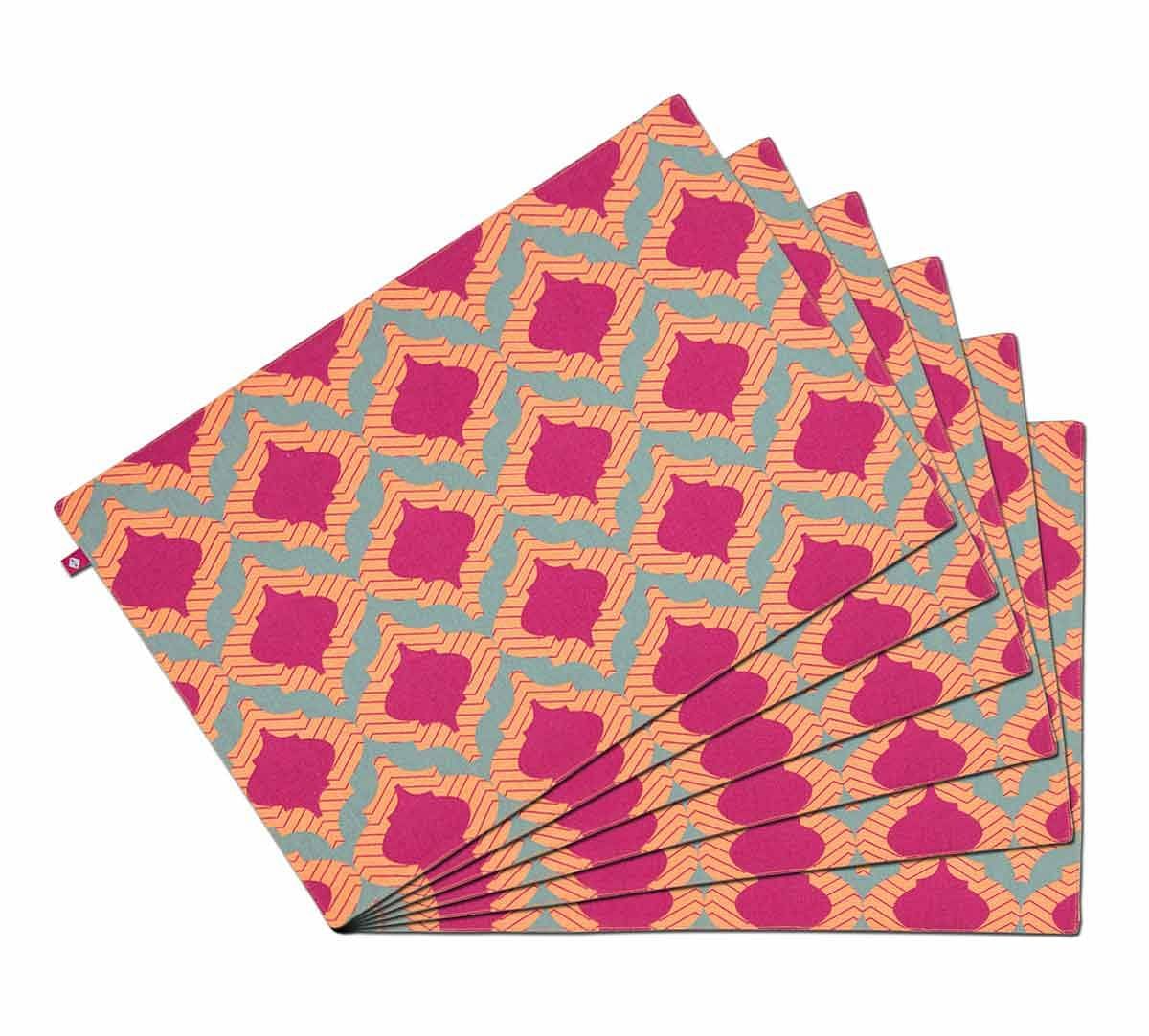 India Circus Lattice Practice Table Mat Set of 6