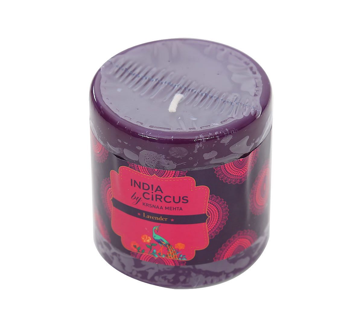 India Circus Lavender Drum Candle