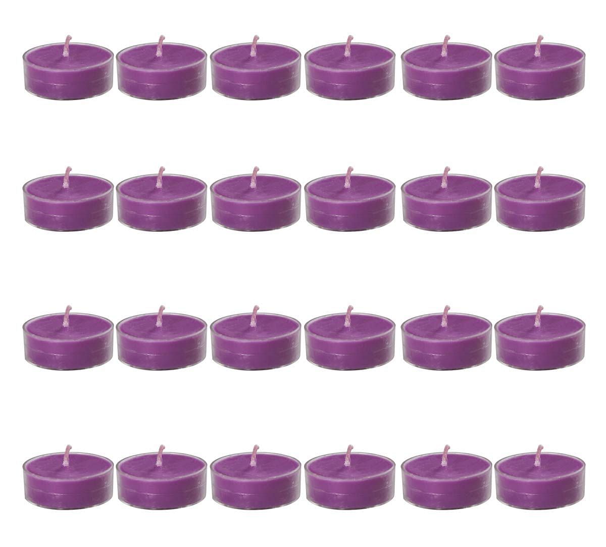 India Circus Lavender Tea Light candles (Set of 24)