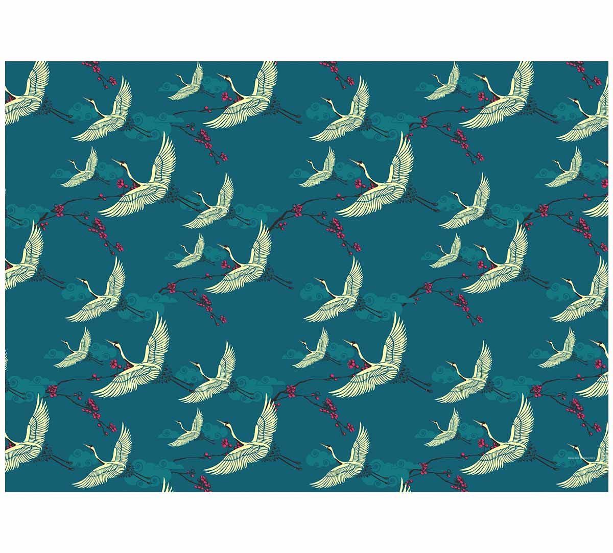 India Circus Legend of the Cranes Gift Wrapping Paper