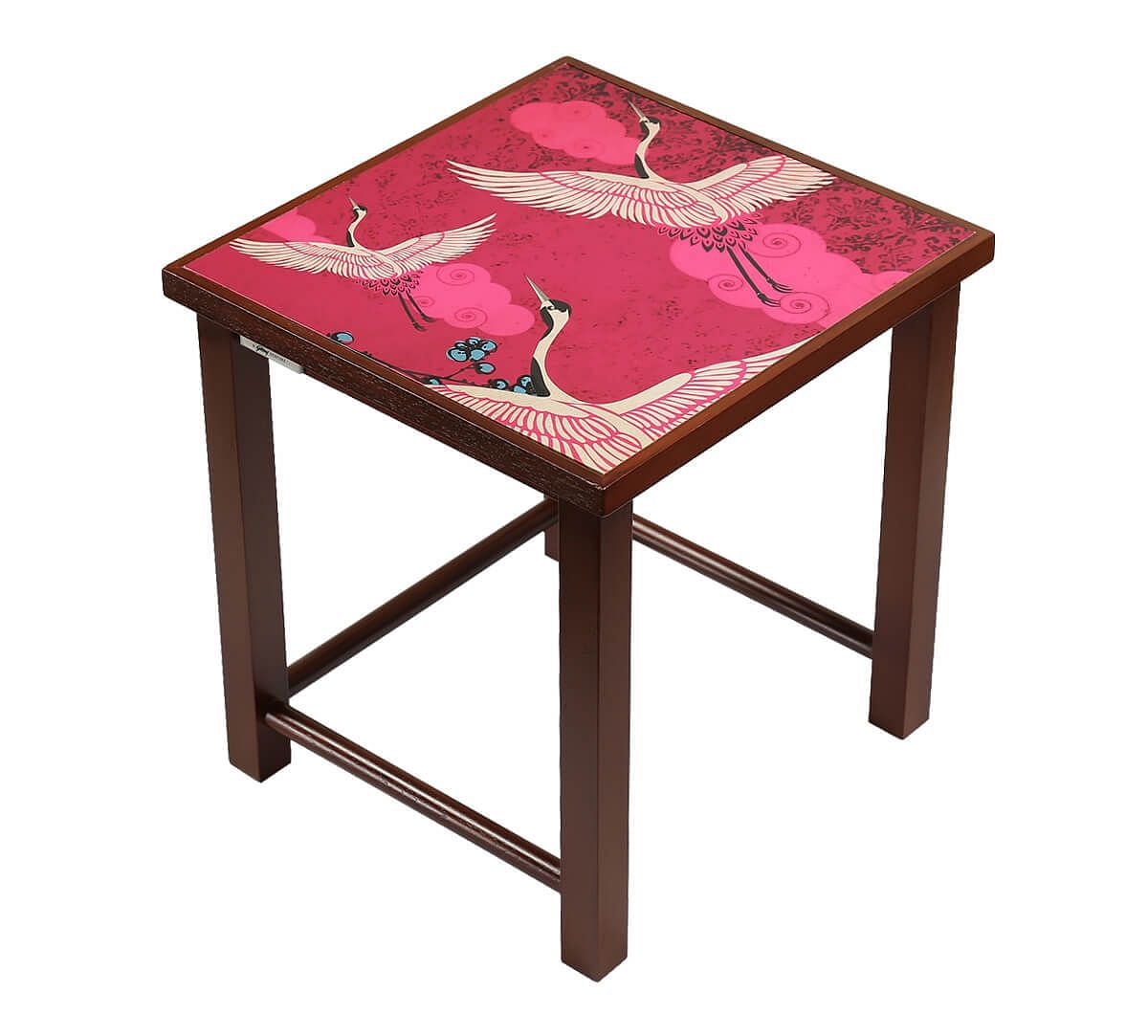 India Circus Legend of the Cranes Nested Table