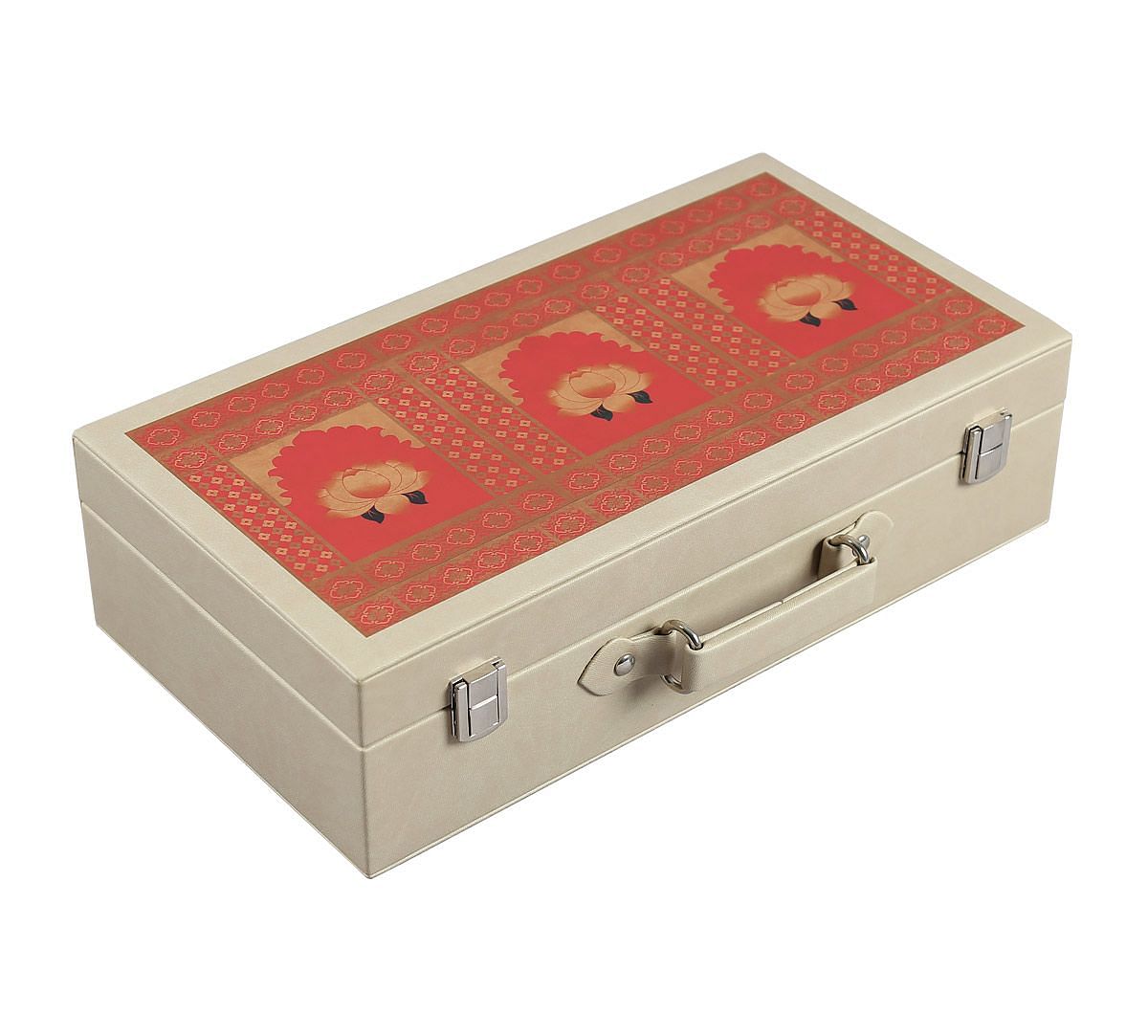 India Circus Lotus Darbar Leather Watch and Eyewear Box