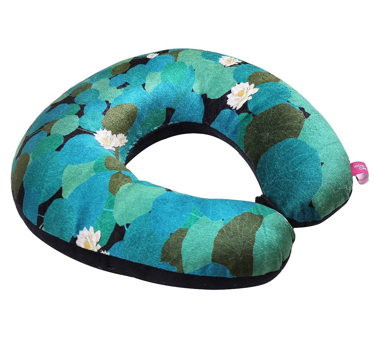 India Circus Lotus Leaf Reservoir Neck Pillow