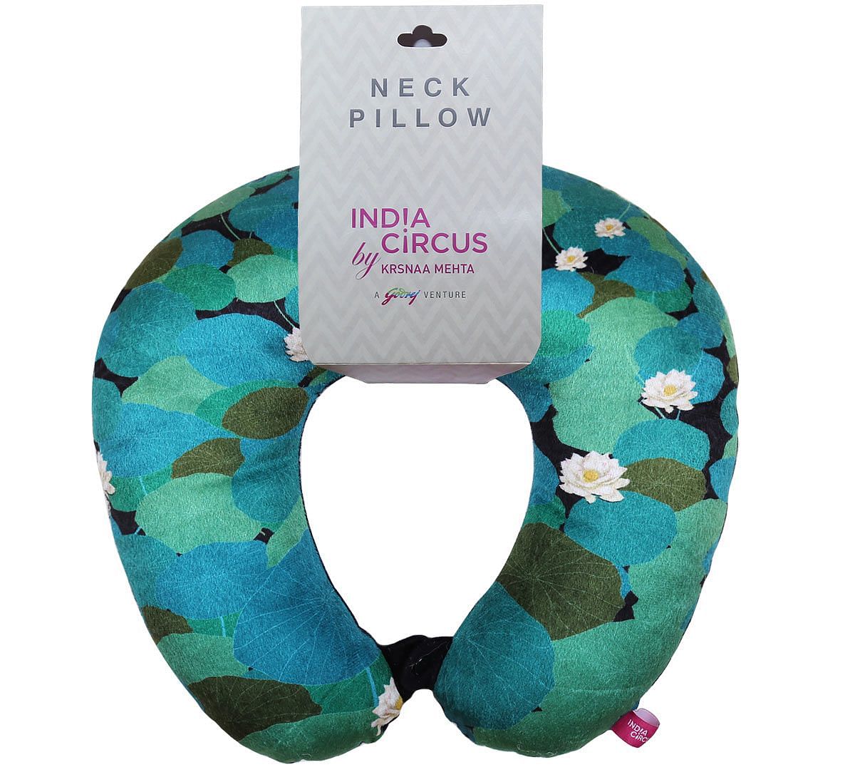 India Circus Lotus Leaf Reservoir Neck Pillow