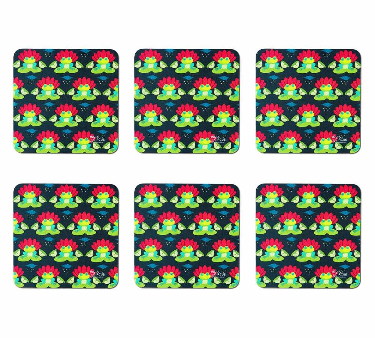 India Circus Lotus Toad Table Coaster