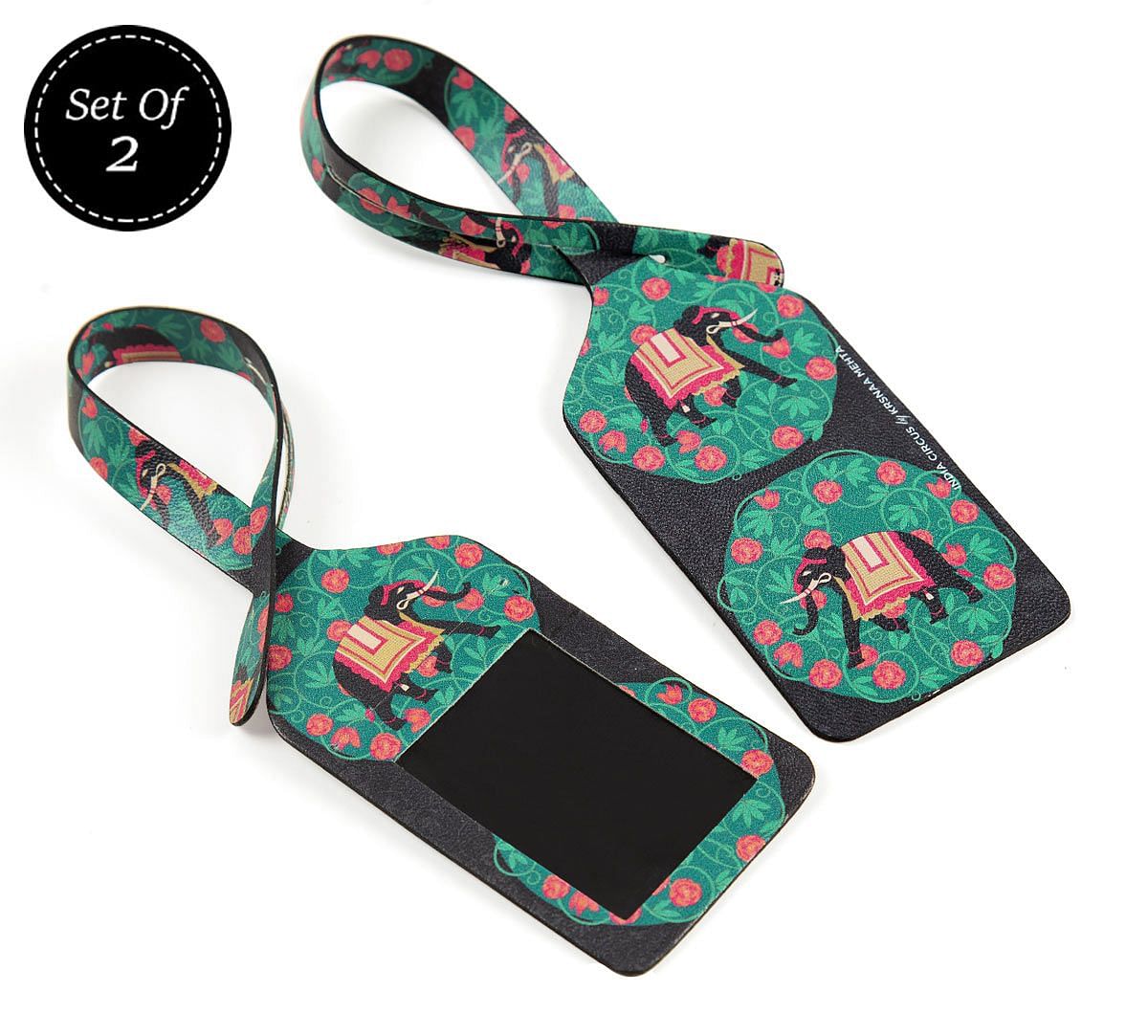 India Circus Mastodon's Reiteration Travel Tag Set of 2