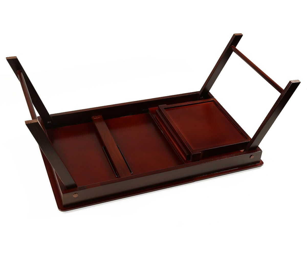 India Circus Mirroring Deer Garden Laptop Table