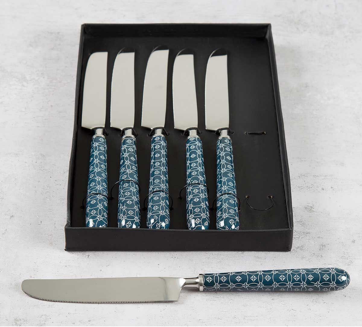 India Circus Moribund Geometry Butter Knife Set of 6