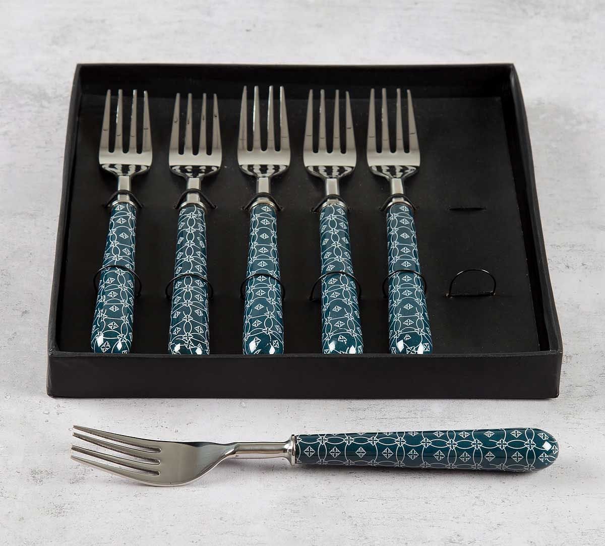 India Circus Moribund Geometry Table Fork Set of 6