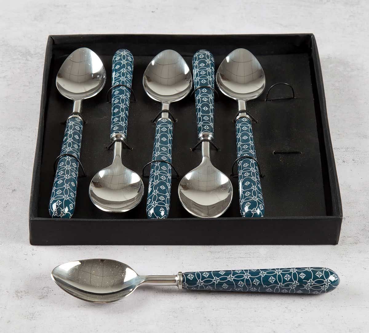 India Circus Moribund Geometry Table Spoon Set of 6