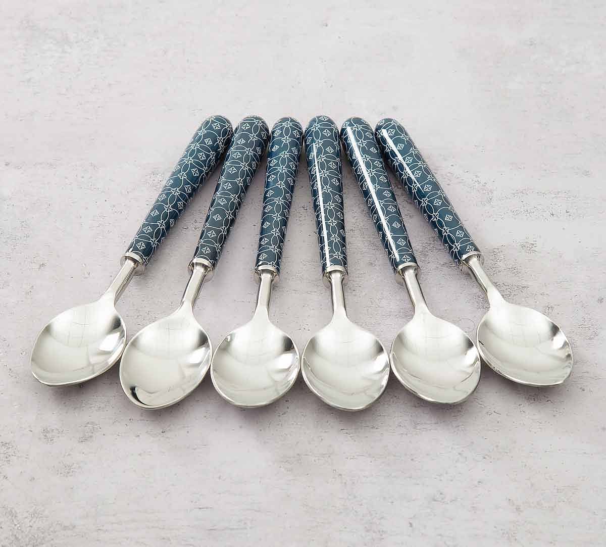 India Circus Moribund Geometry Table Spoon Set of 6