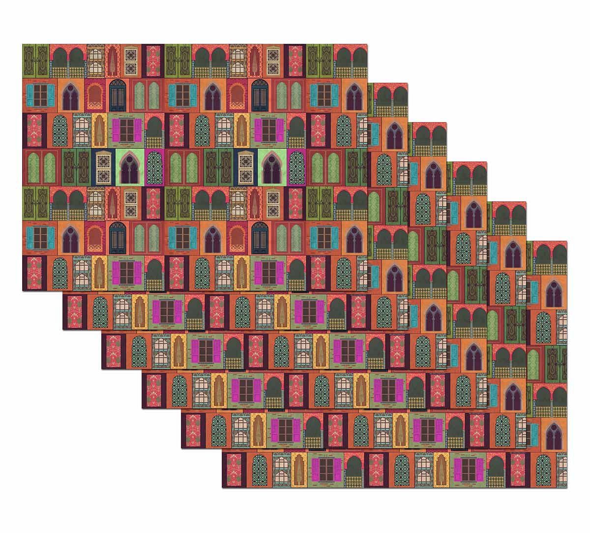 India Circus Mughal Doors Reiteration Gift Wrapping Paper
