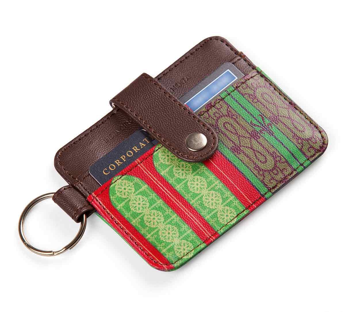 India Circus Mughal Doors Reiteration Keychain Card Holder