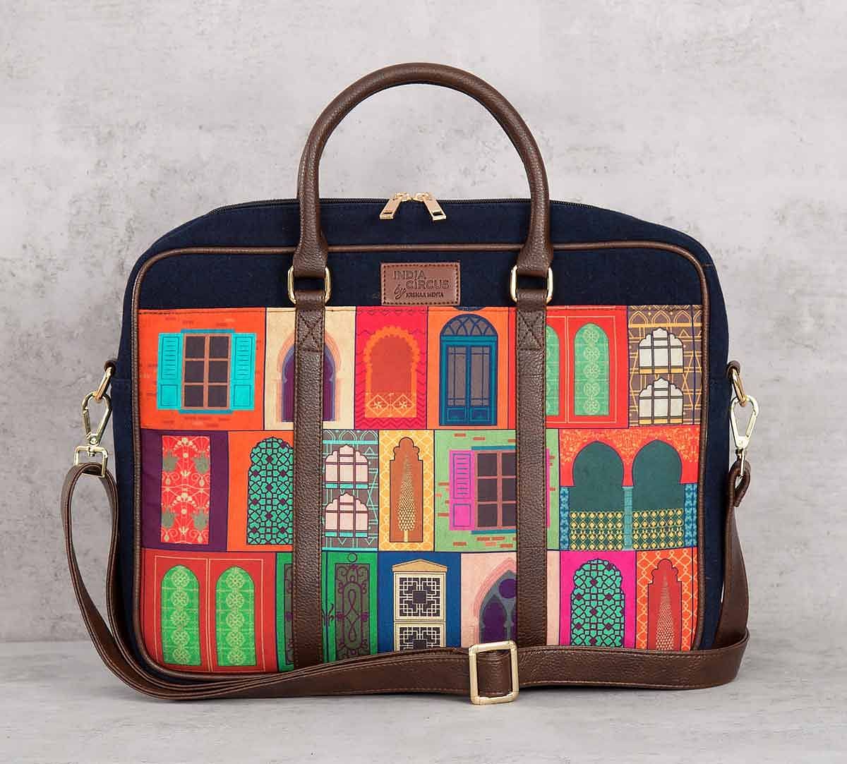 India Circus Mughal Doors Reiteration Laptop Bag