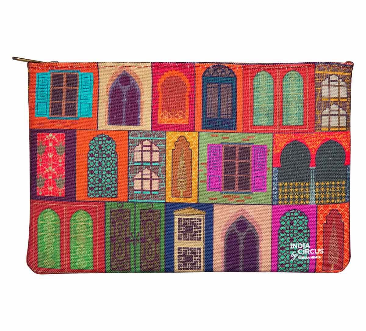 India Circus Mughal Doors Reiteration Makeup Pouch