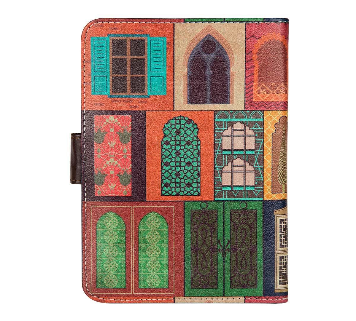 India Circus Mughal Doors Reiteration Passport Cover