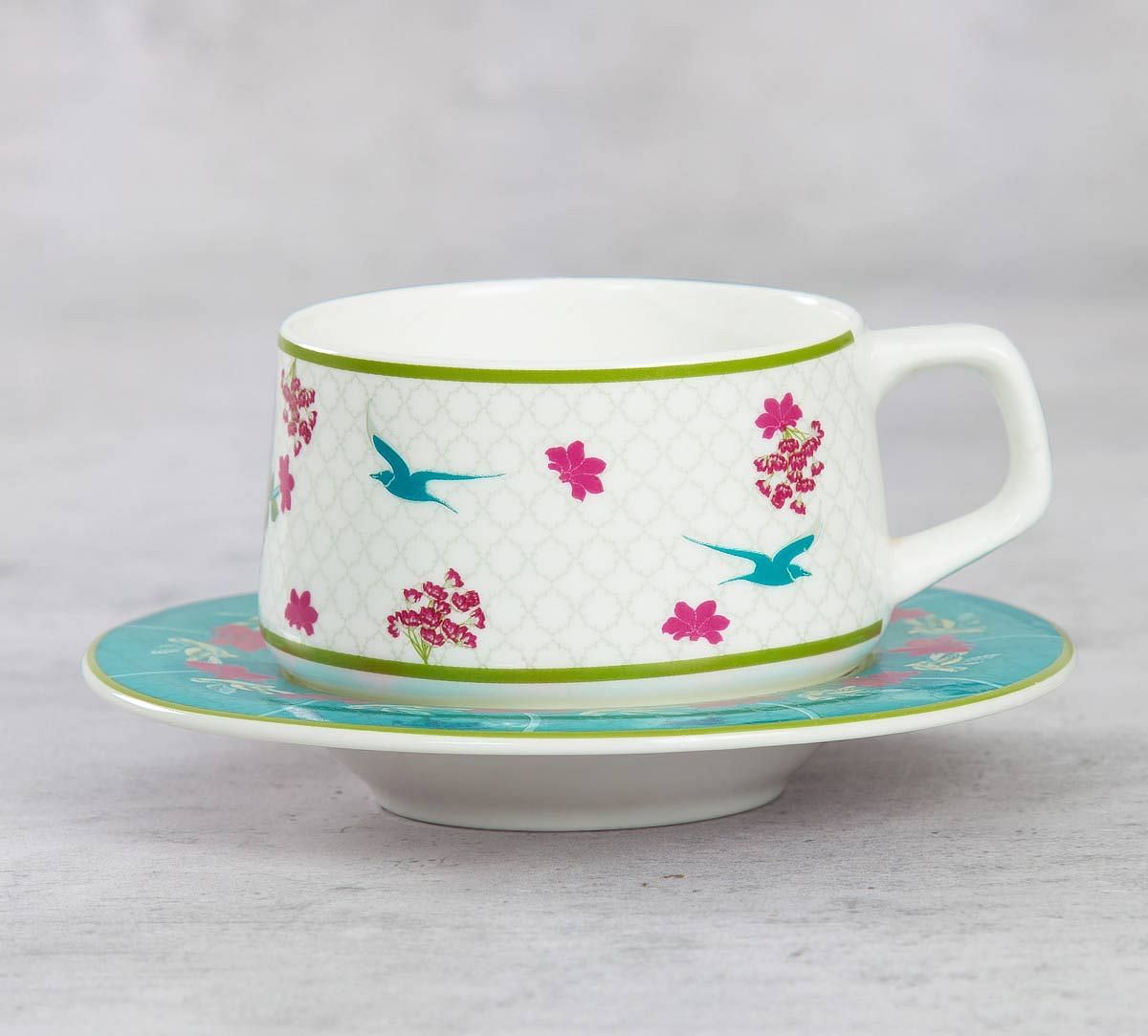 India Circus Natures Essence Paradise Cup and Saucer