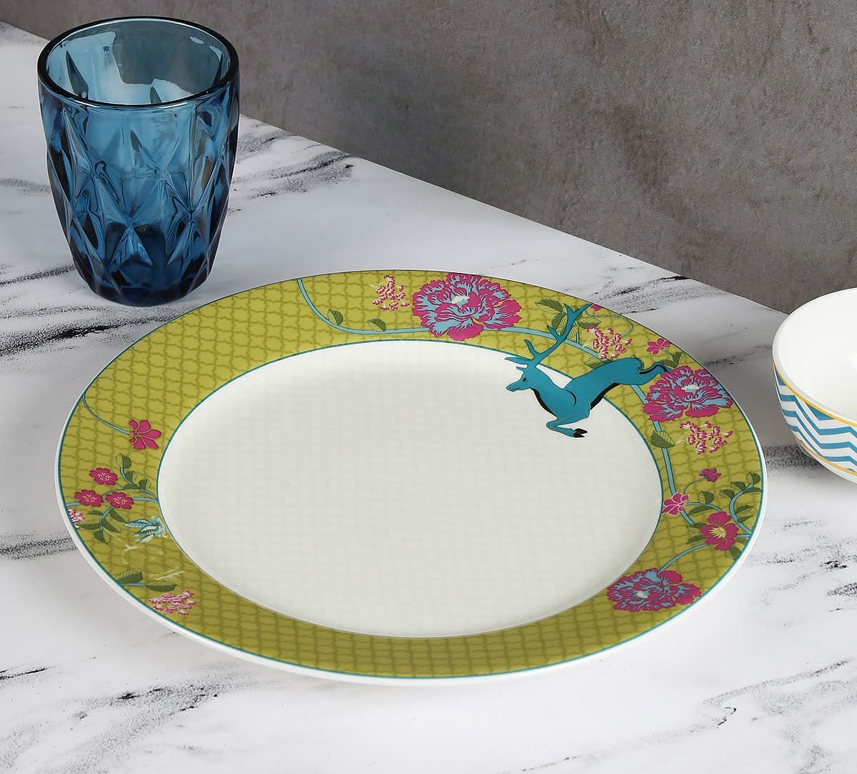 India Circus Natures Essence Paradise Dinner Plate