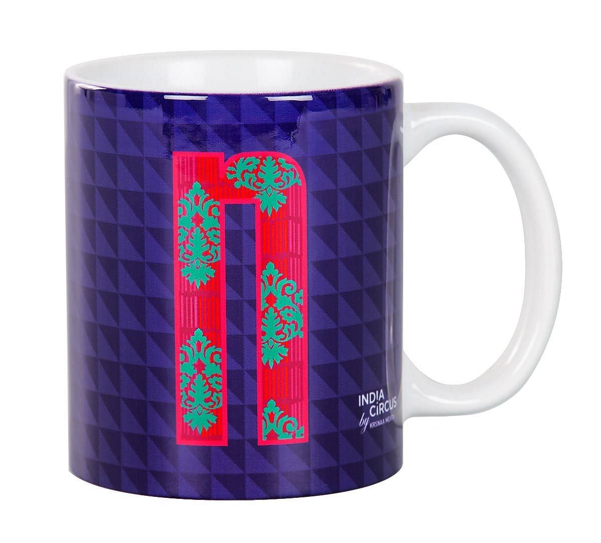 India Circus Nostalgic Alphabet N Mug