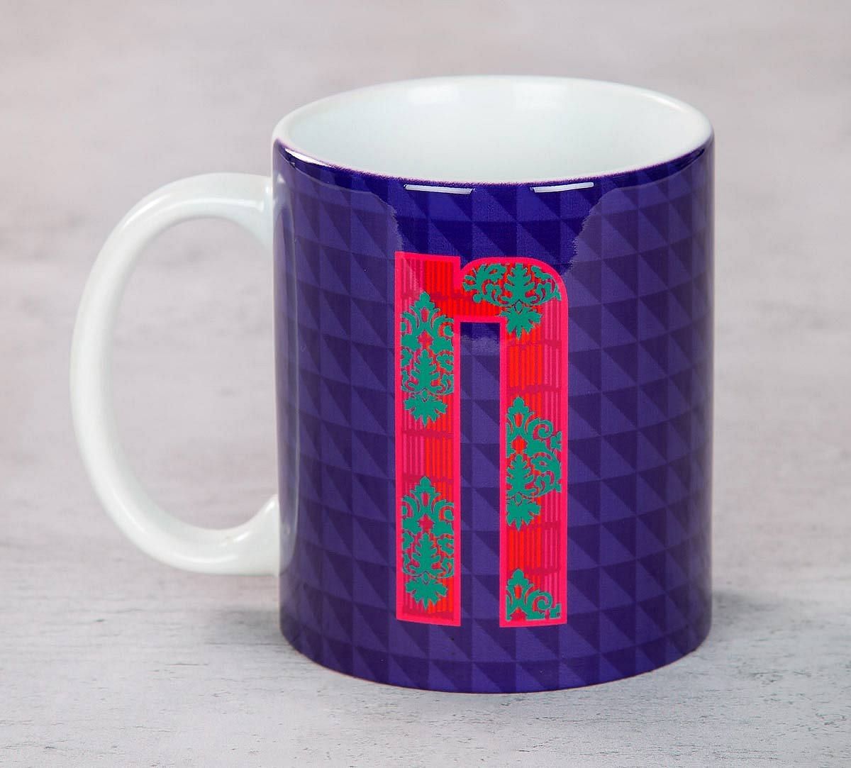 India Circus Nostalgic Alphabet N Mug