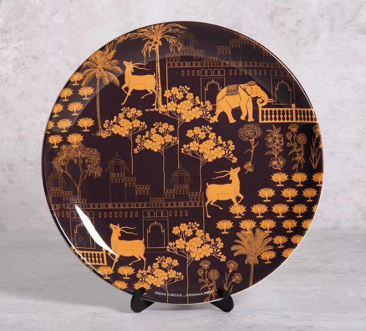 India Circus Palatial Courtyard 10 inch Decorative and Snacks Platter