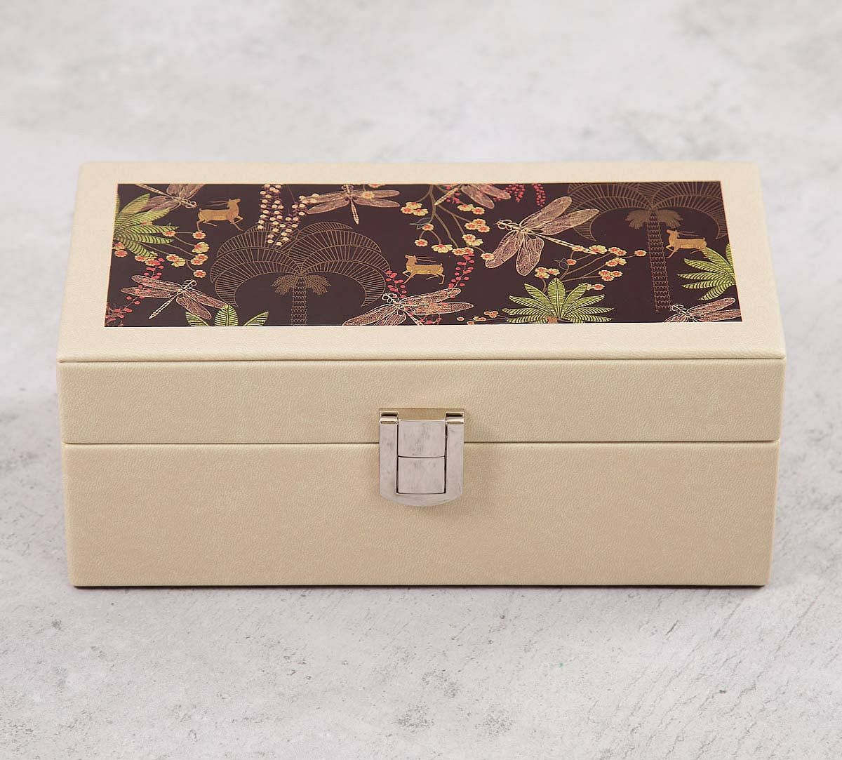 India Circus Palmeria Bloomer Leather Watch Box