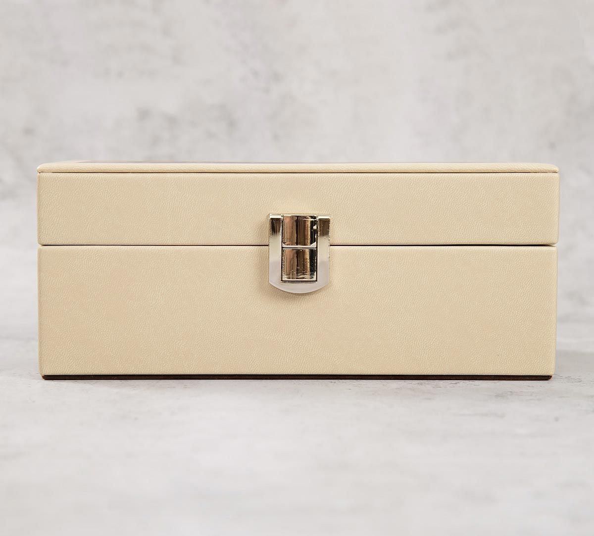 India Circus Palmeria Bloomer Leather Watch Box